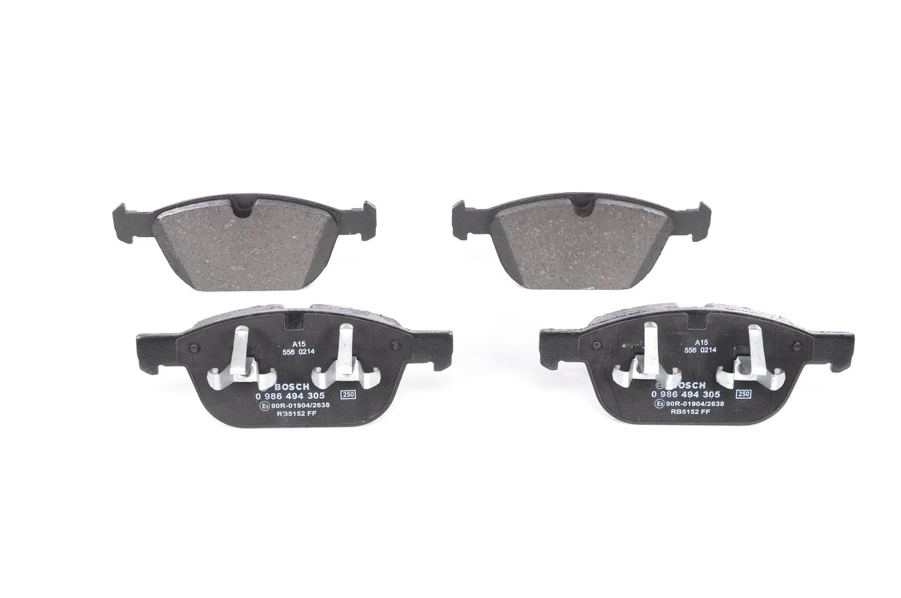 Brake Pad Set, disc brake (Front axle)  Art. 0986494305