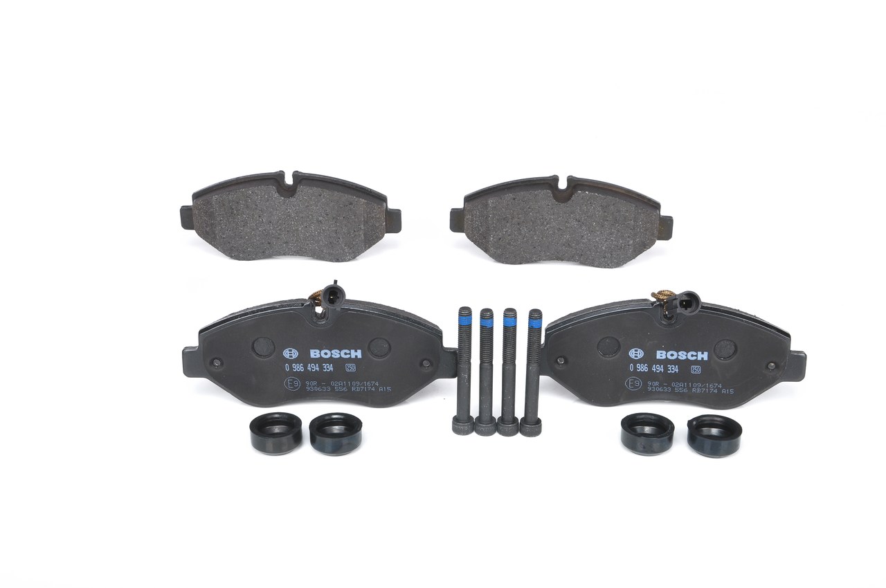 Brake Pad Set, disc brake (Front axle)  Art. 0986494334