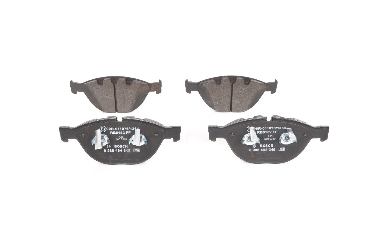 Brake Pad Set, disc brake (Front axle)  Art. 0986494349