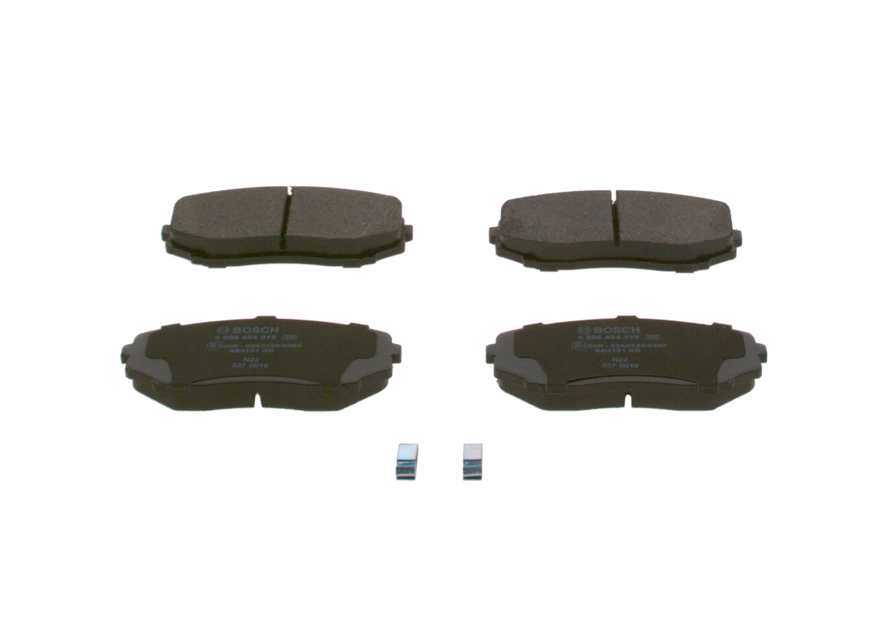 Brake Pad Set, disc brake (Front axle)  Art. 0986494375