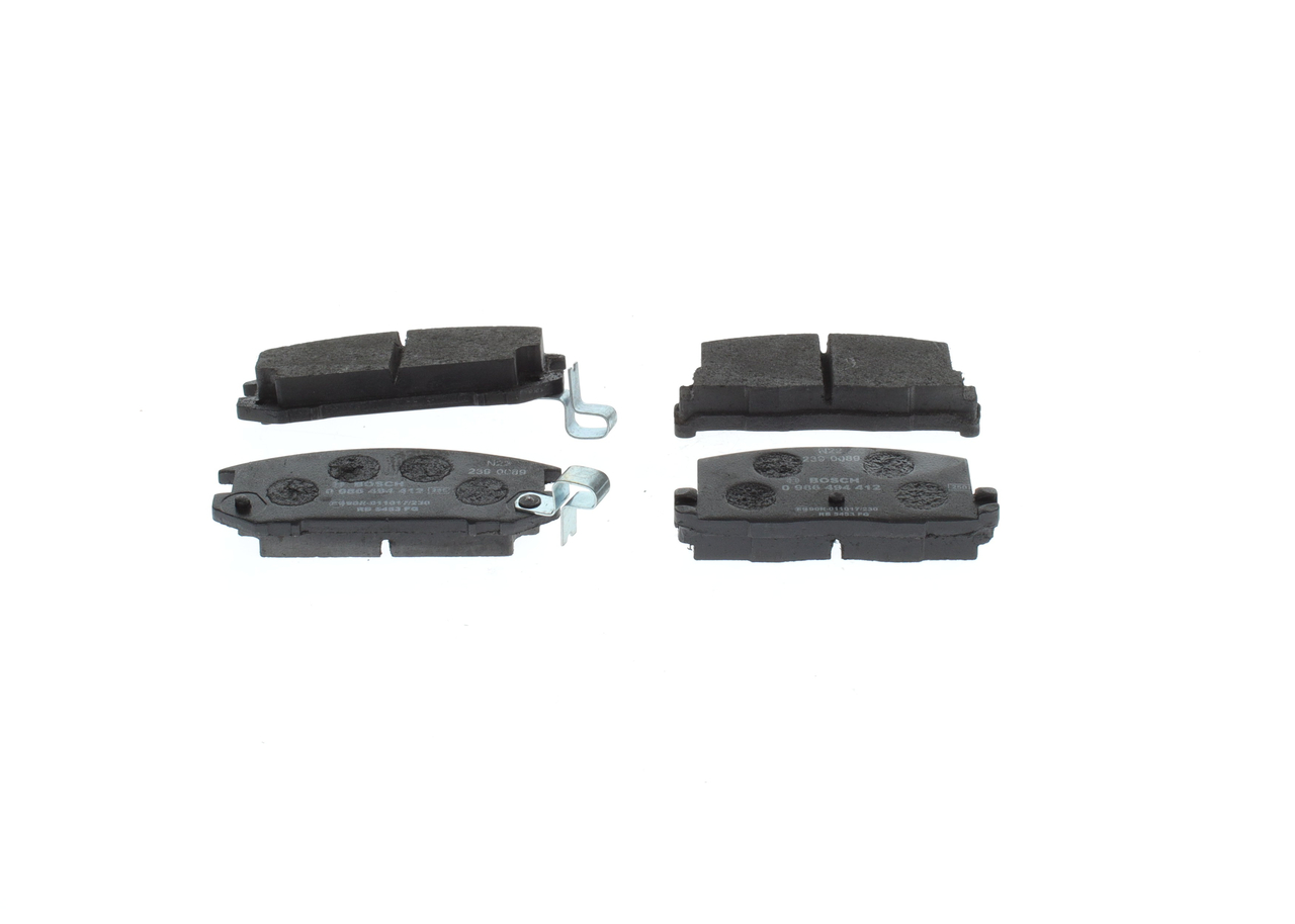 Brake Pad Set, disc brake (Rear axle)  Art. 0986494412