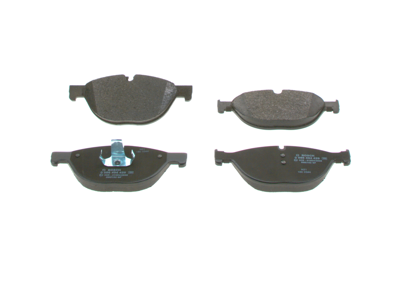 Brake Pad Set, disc brake (Rear axle)  Art. 0986494429