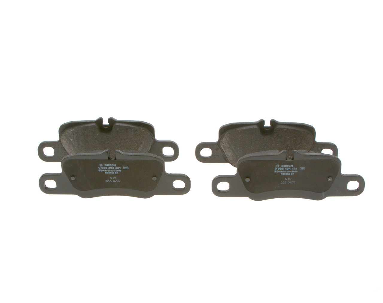 Brake Pad Set, disc brake (Rear axle)  Art. 0986494431