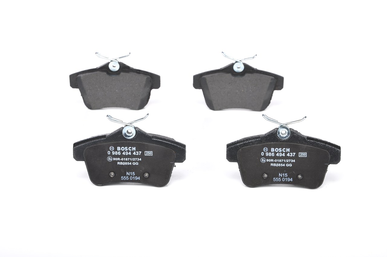 Brake Pad Set, disc brake (Rear axle)  Art. 0986494437