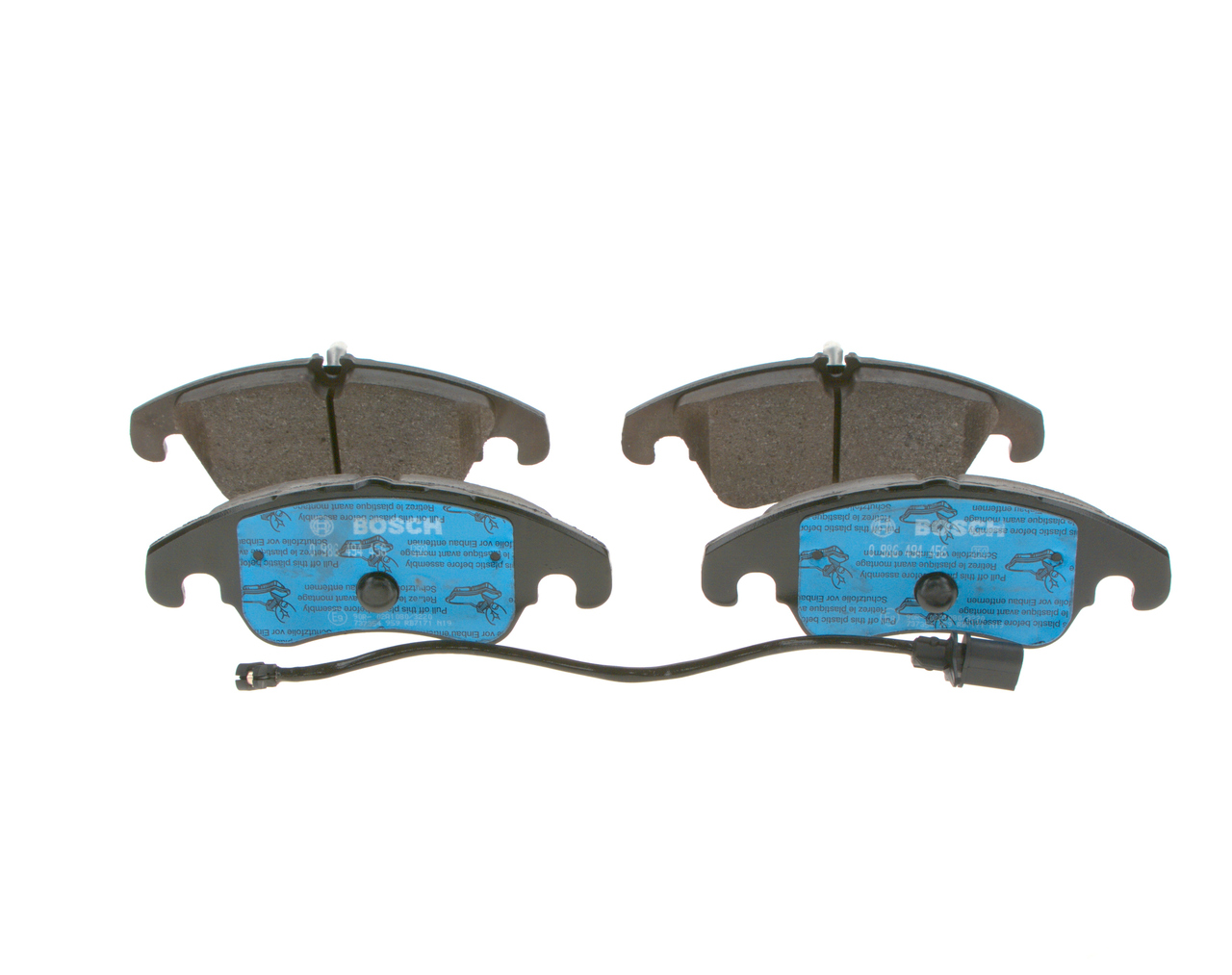 Brake Pad Set, disc brake (Front axle)  Art. 0986494456