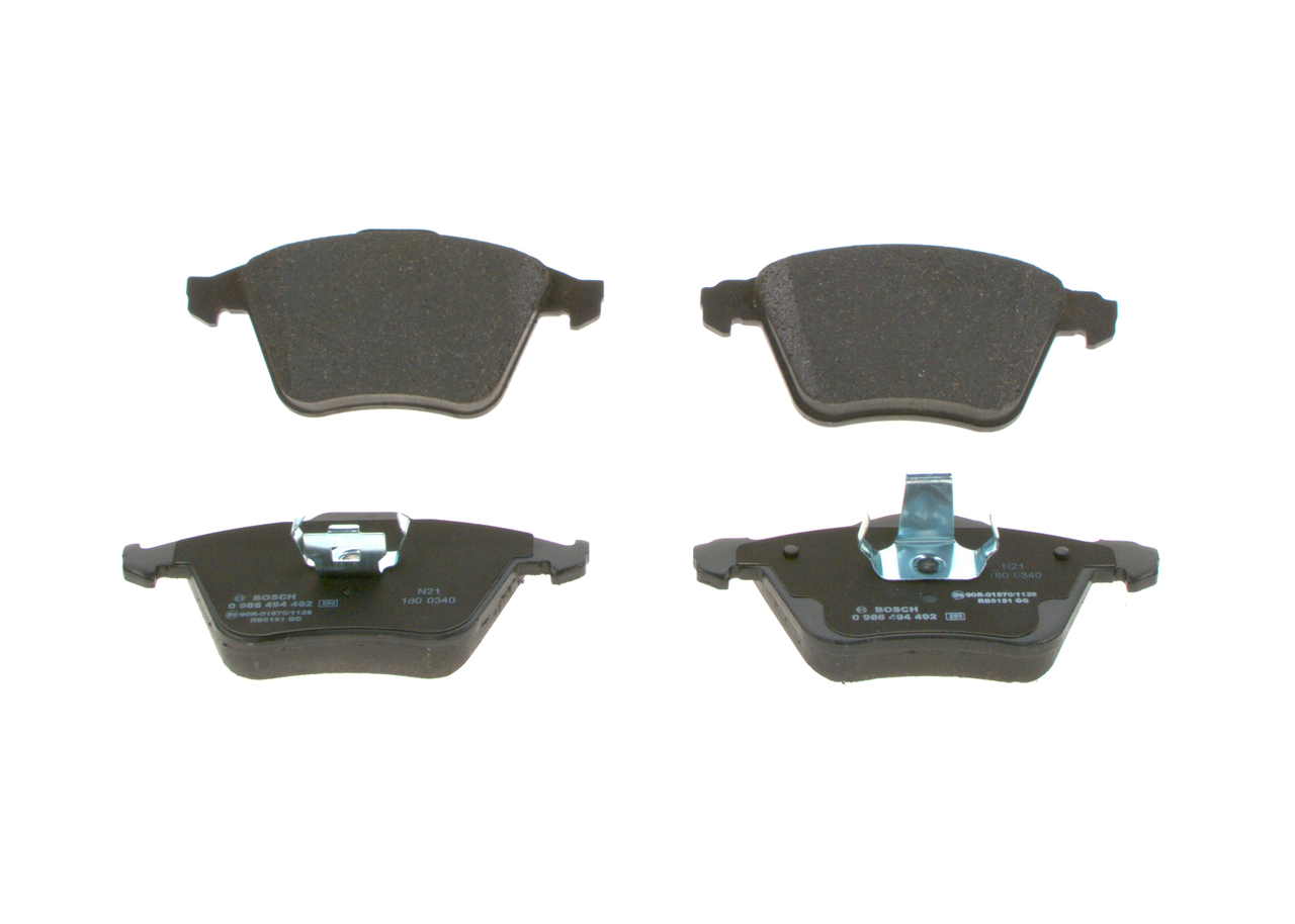 Brake Pad Set, disc brake (Front axle)  Art. 0986494492