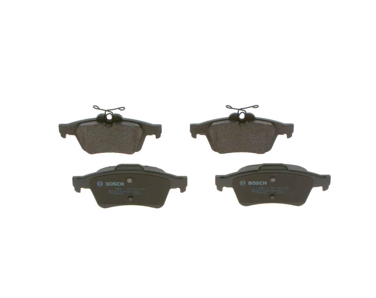 Brake Pad Set, disc brake (Rear axle)  Art. 0986494528