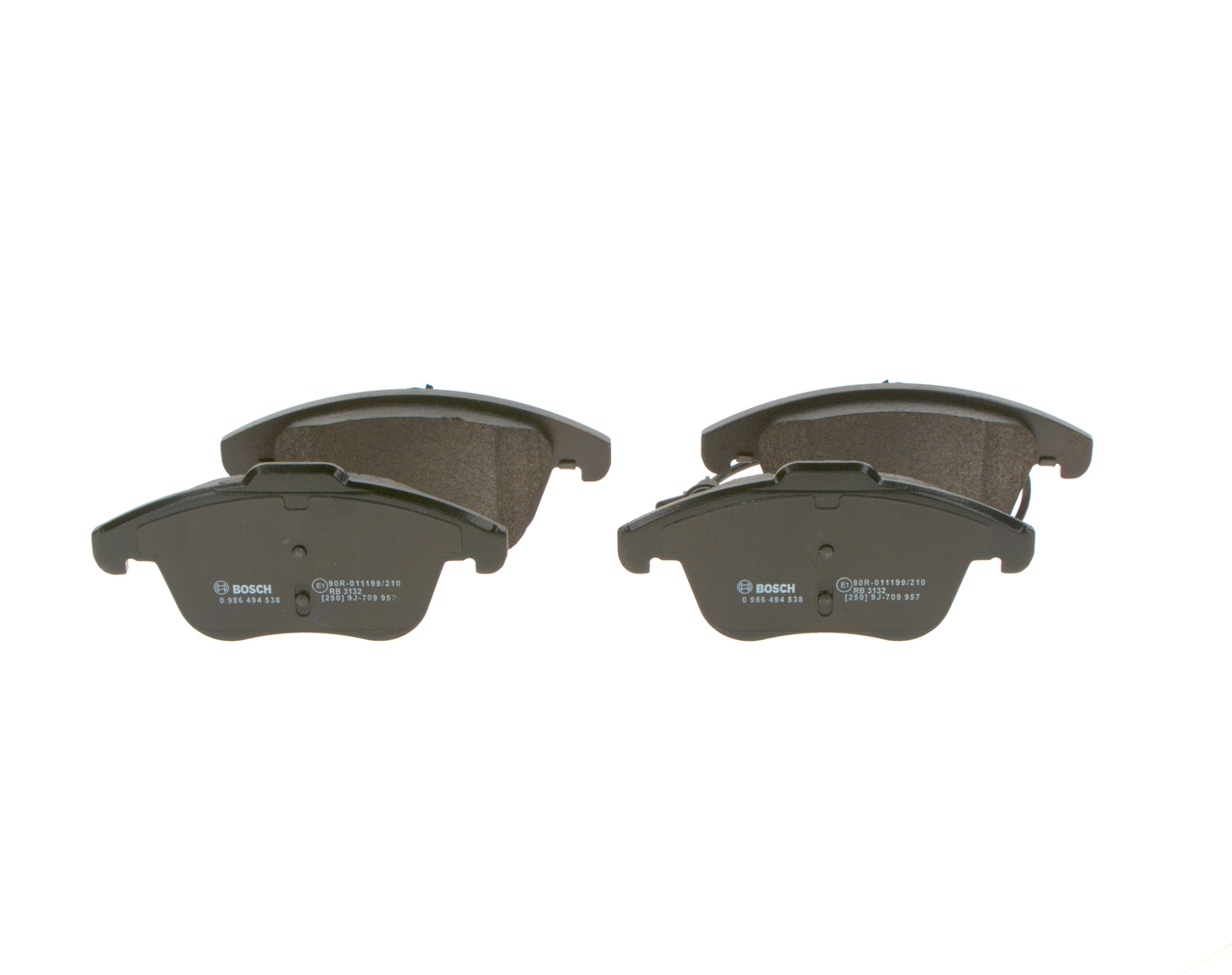 Brake Pad Set, disc brake (Rear axle)  Art. 0986494538