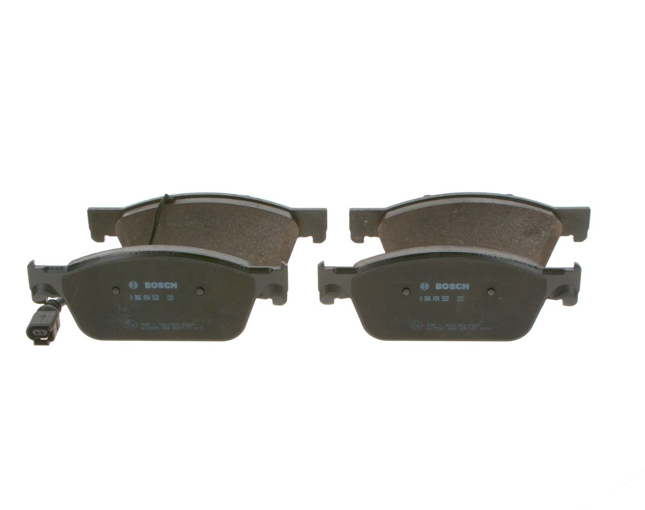 Brake Pad Set, disc brake (Front axle)  Art. 0986494553