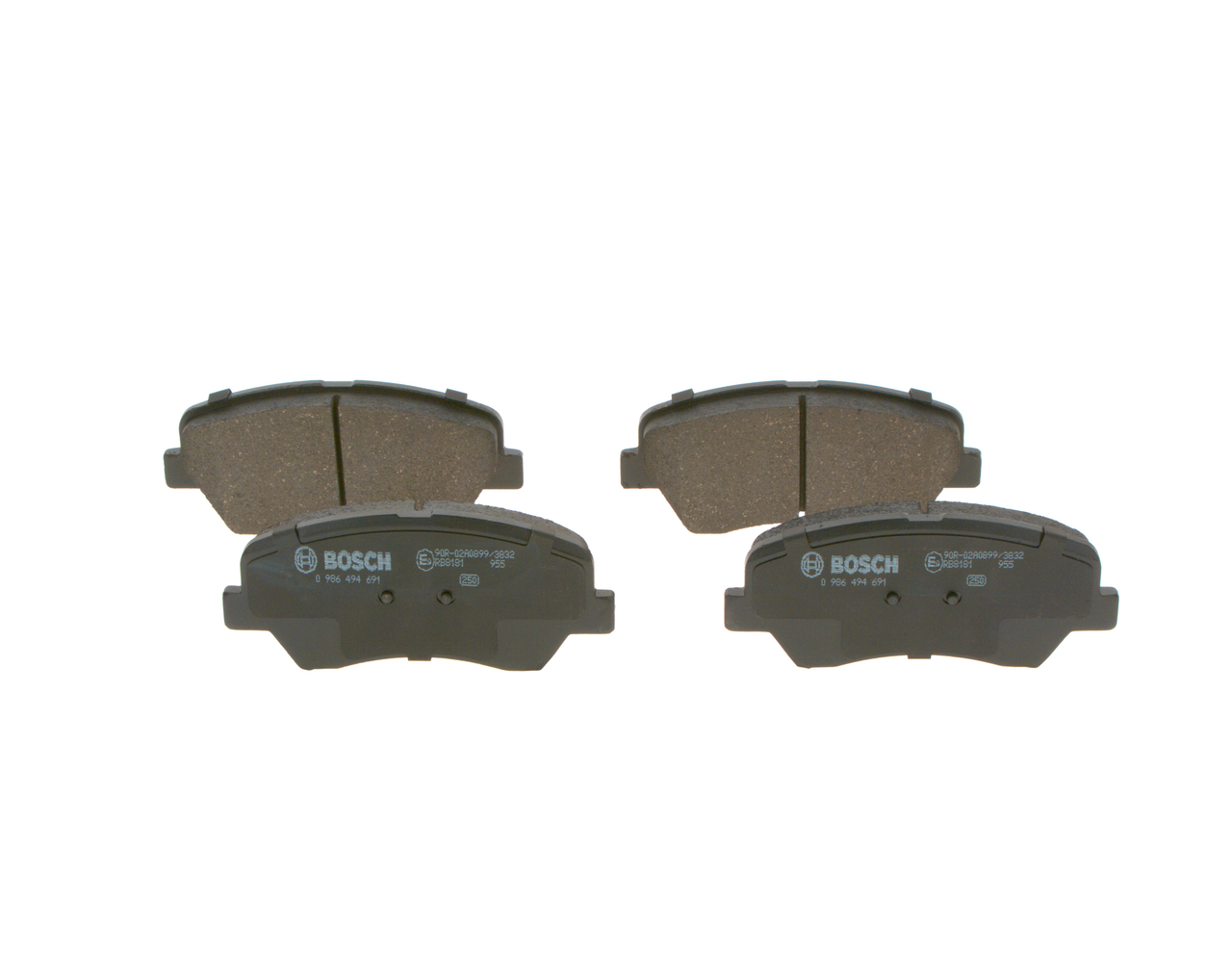 Brake Pad Set, disc brake (Front axle)  Art. 0986494691