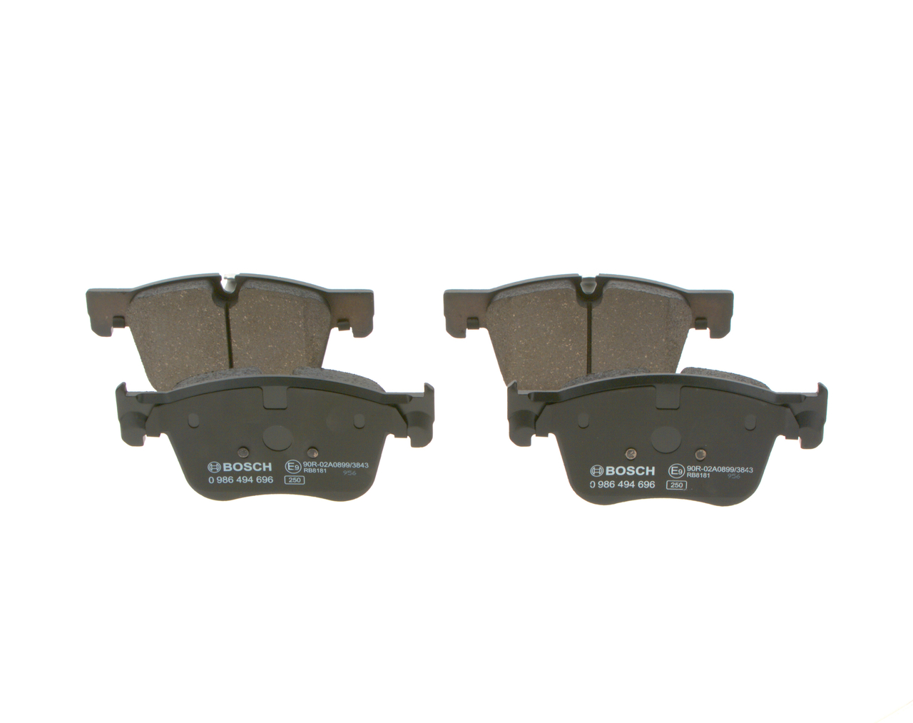 Brake Pad Set, disc brake (Front axle)  Art. 0986494696