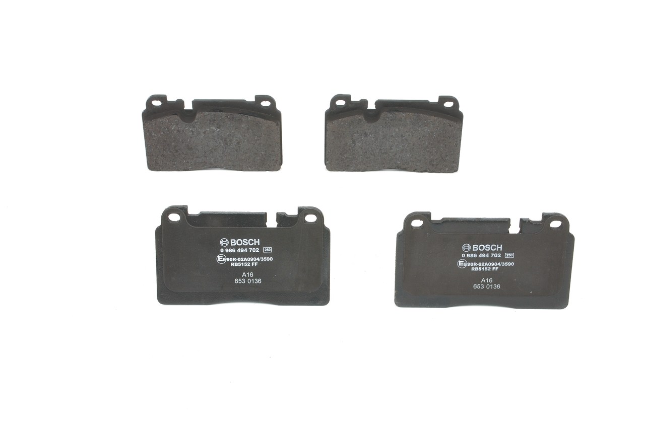 Brake Pad Set, disc brake (Front axle)  Art. 0986494702