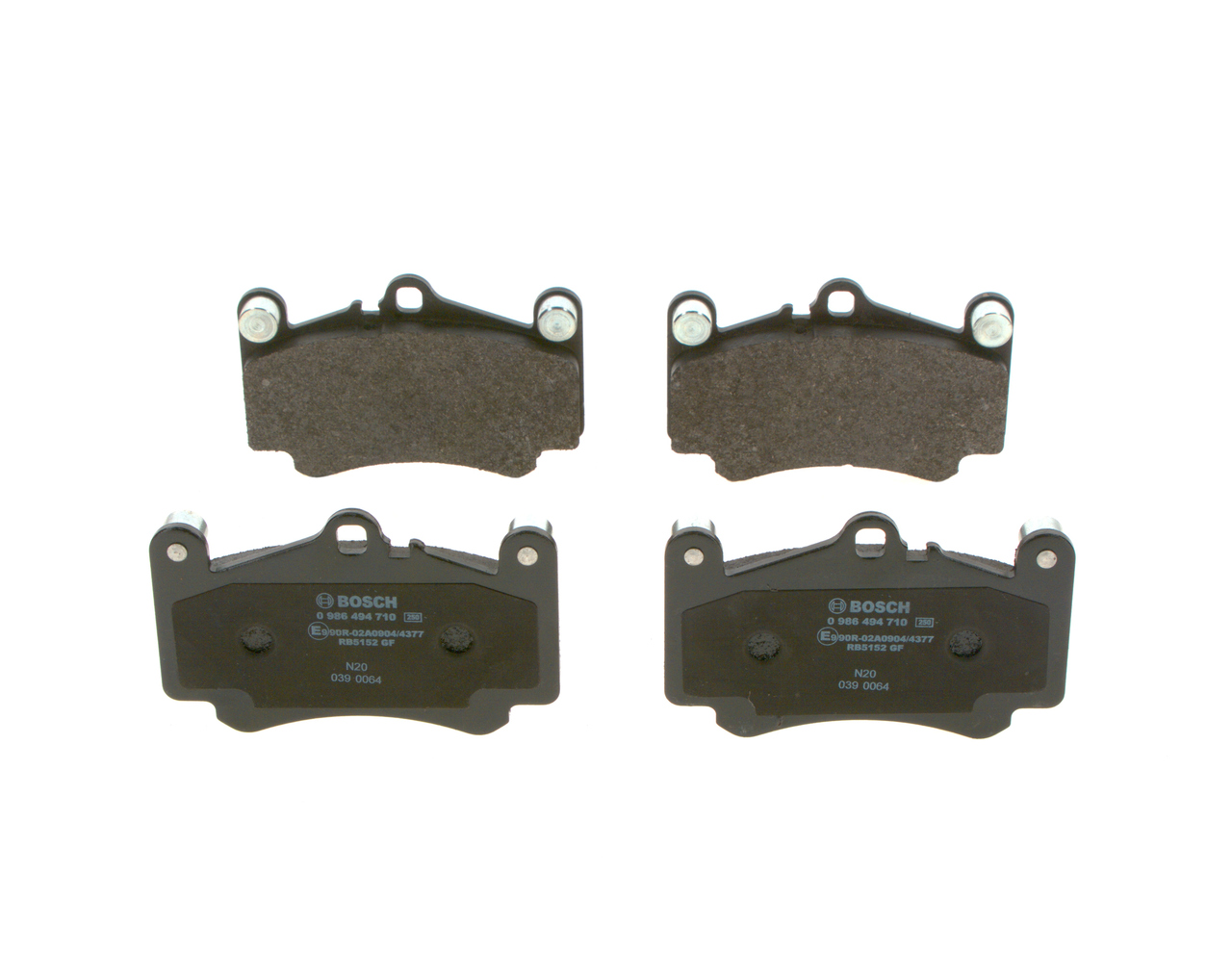 Brake Pad Set, disc brake (Front axle)  Art. 0986494710