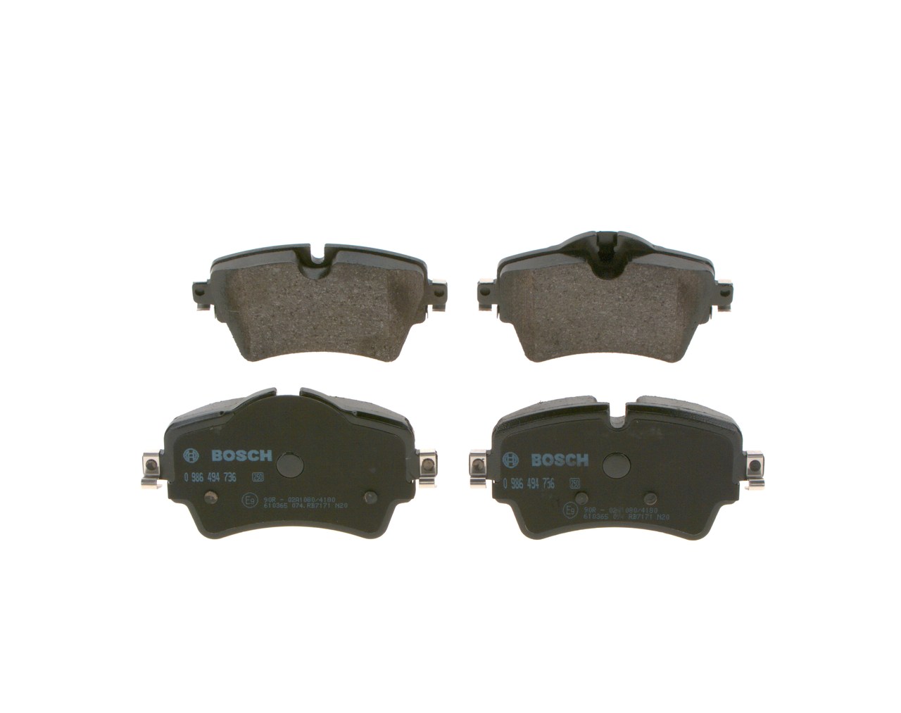 Brake Pad Set, disc brake (Front axle)  Art. 0986494736