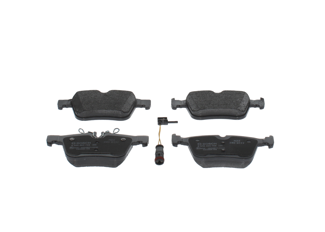 Brake Pad Set, disc brake (Rear axle)  Art. 0986494752