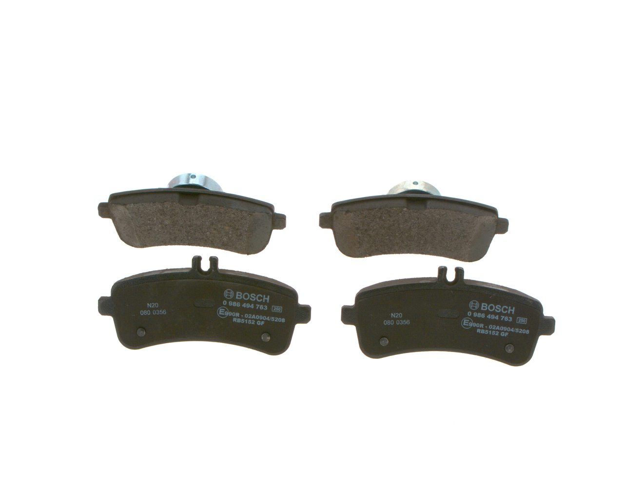 Brake Pad Set, disc brake (Front axle)  Art. 0986494763