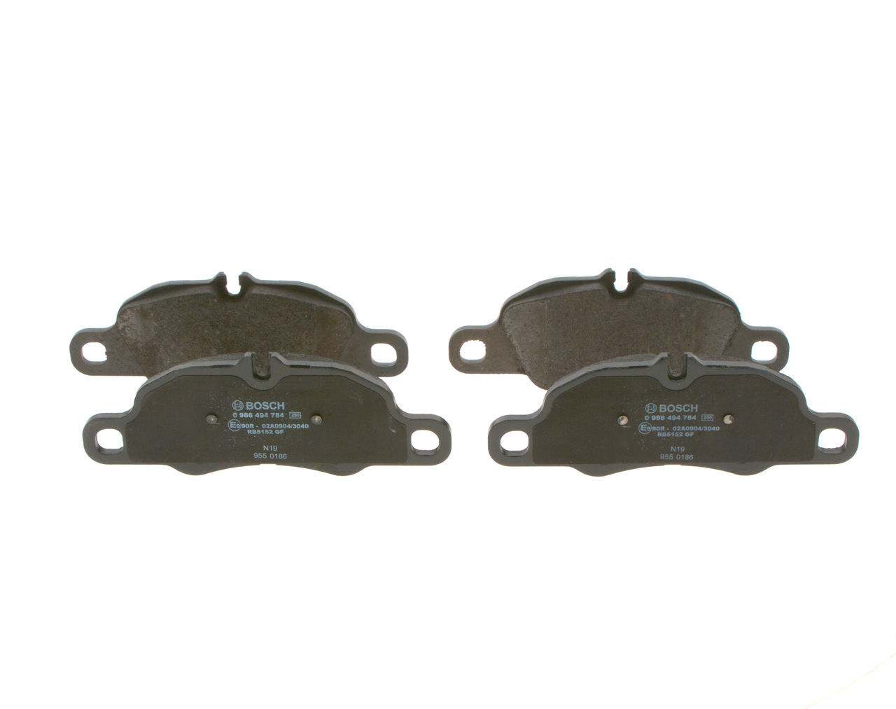 Brake Pad Set, disc brake (Front axle)  Art. 0986494784