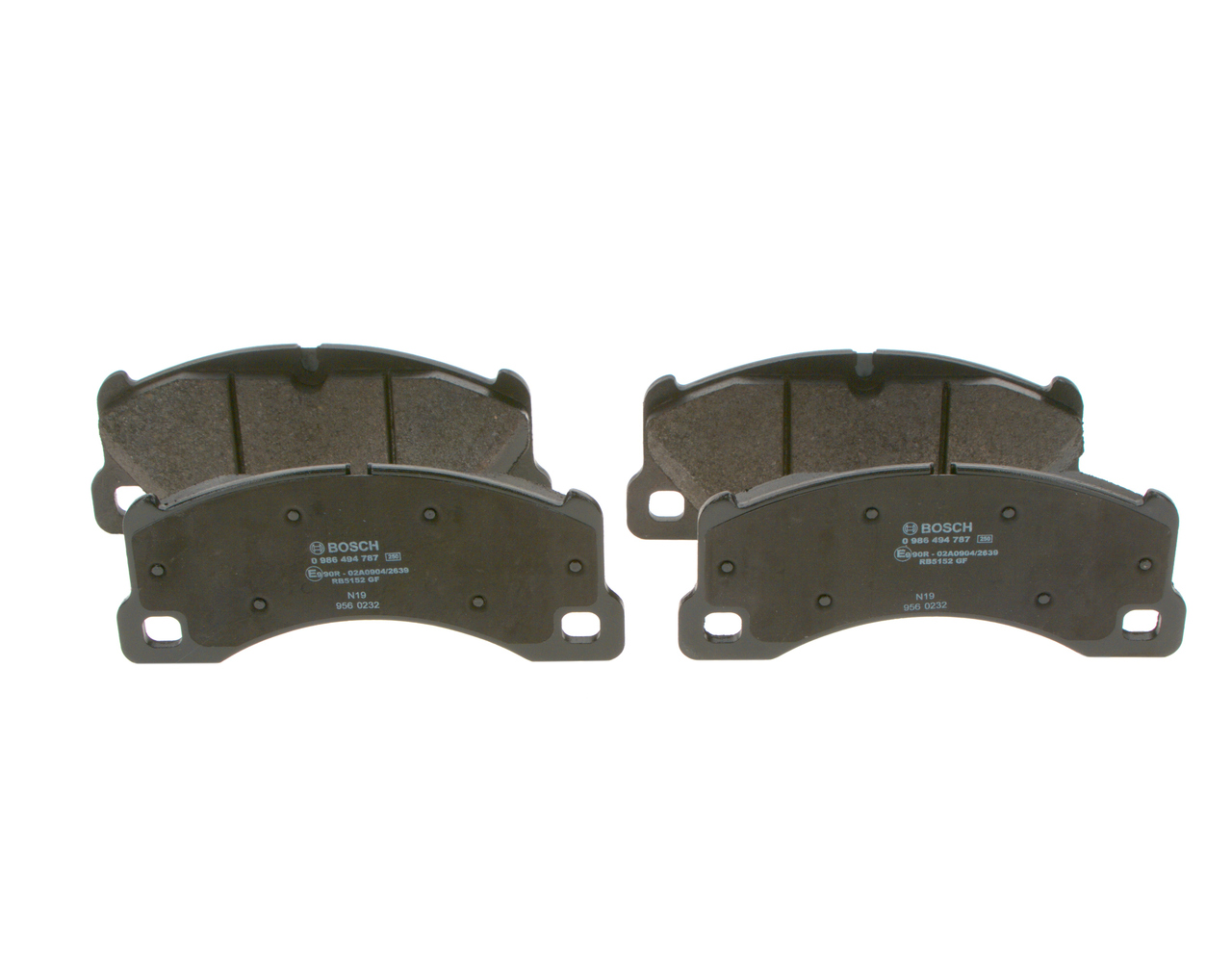 Brake Pad Set, disc brake (Front axle)  Art. 0986494787