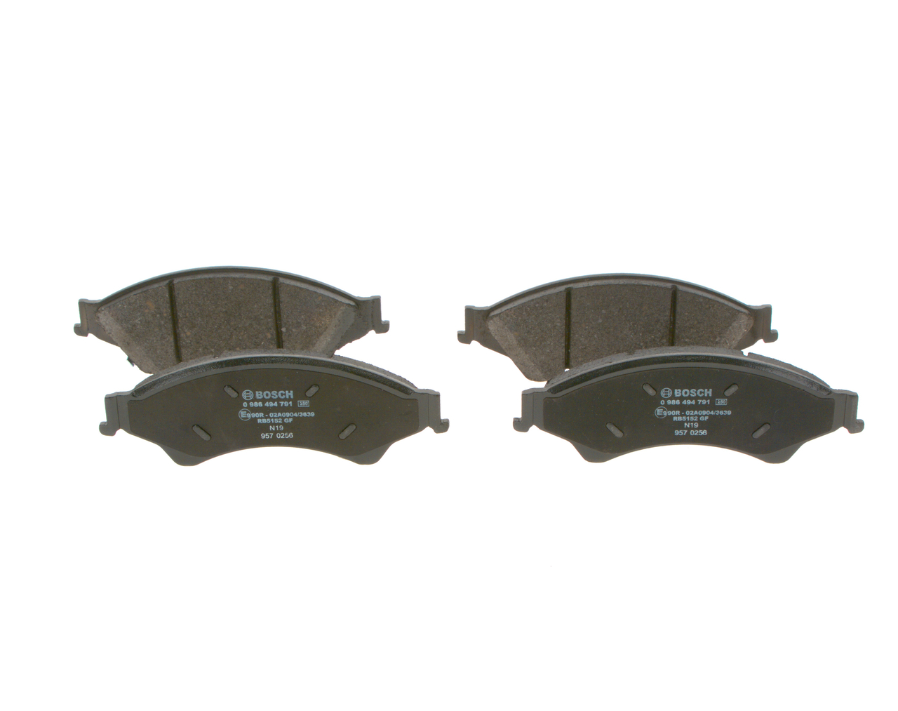 Brake Pad Set, disc brake (Front axle)  Art. 0986494791