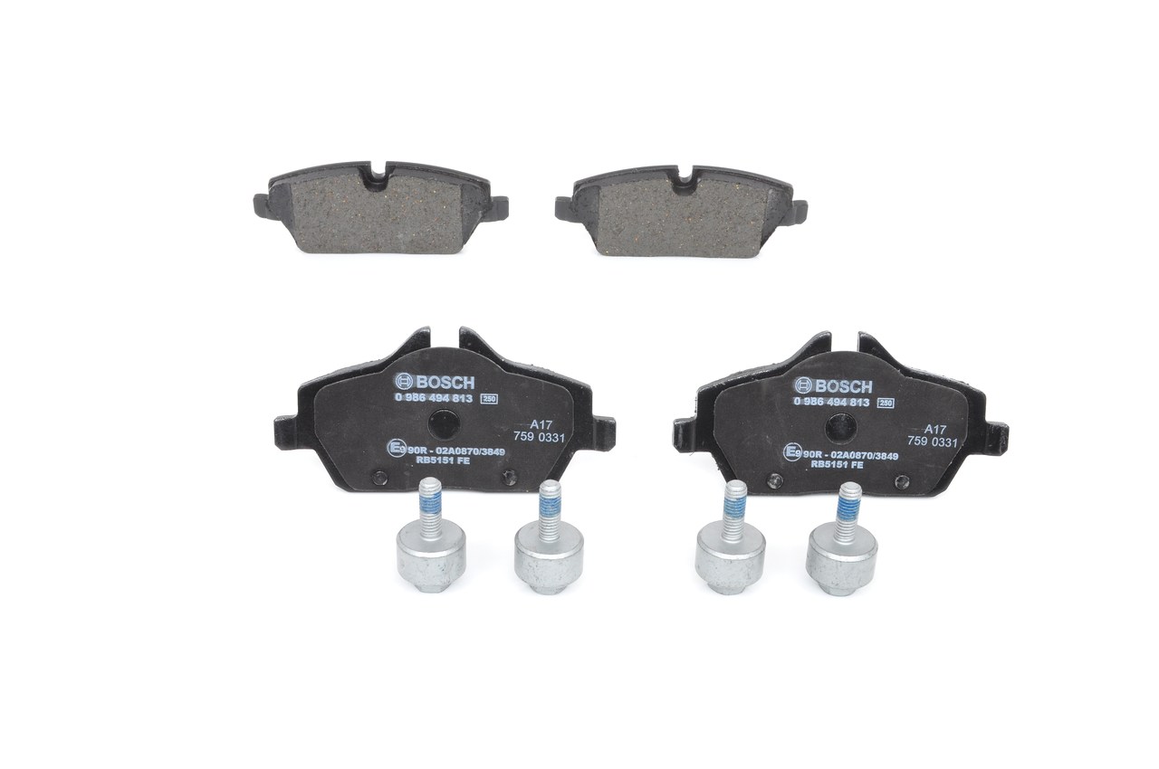 Brake Pad Set, disc brake (Front axle)  Art. 0986494813