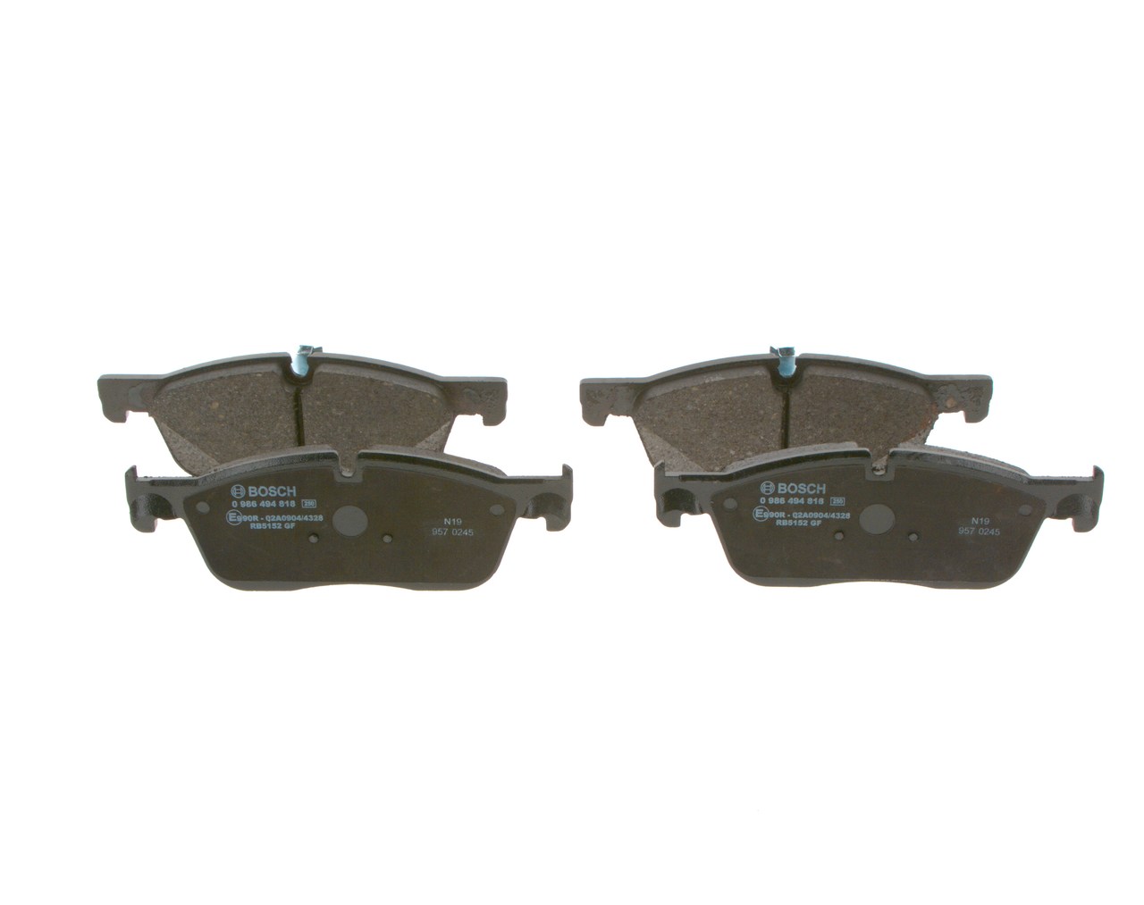 Brake Pad Set, disc brake (Front axle)  Art. 0986494818