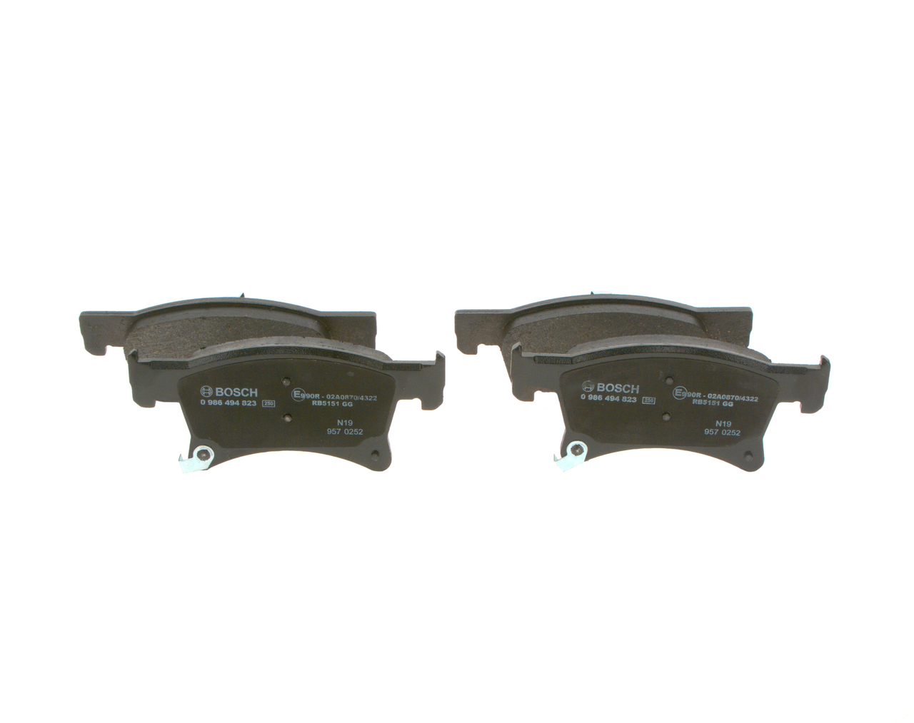 Brake Pad Set, disc brake (Front axle)  Art. 0986494823