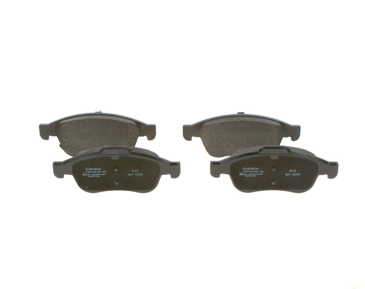 Brake Pad Set, disc brake (Front axle)  Art. 0986494826