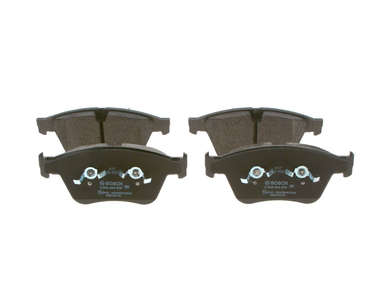 Brake Pad Set, disc brake (Front axle)  Art. 0986494875