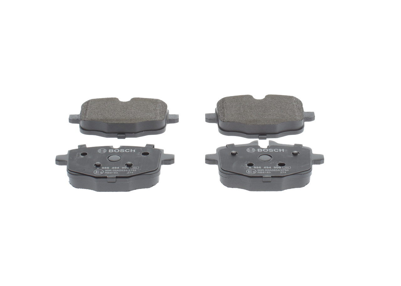 Brake Pad Set, disc brake (Rear axle)  Art. 0986494900