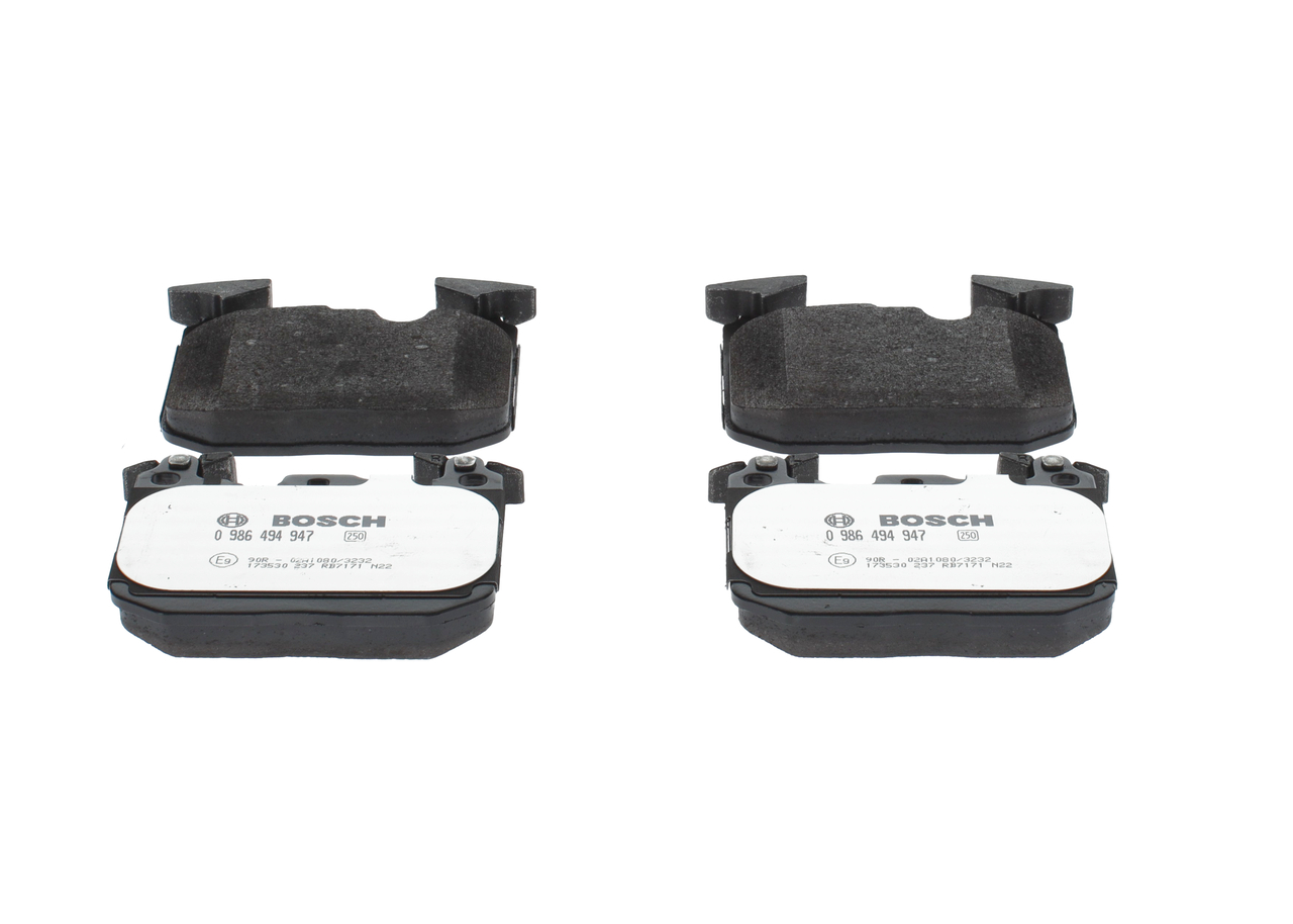 Brake Pad Set, disc brake (Front axle)  Art. 0986494947