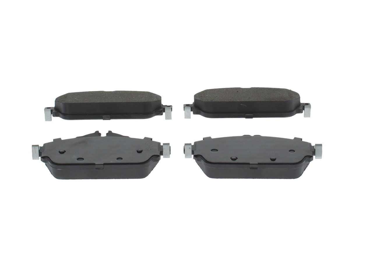 Brake Pad Set, disc brake (Double cloth)  Art. 0986494951