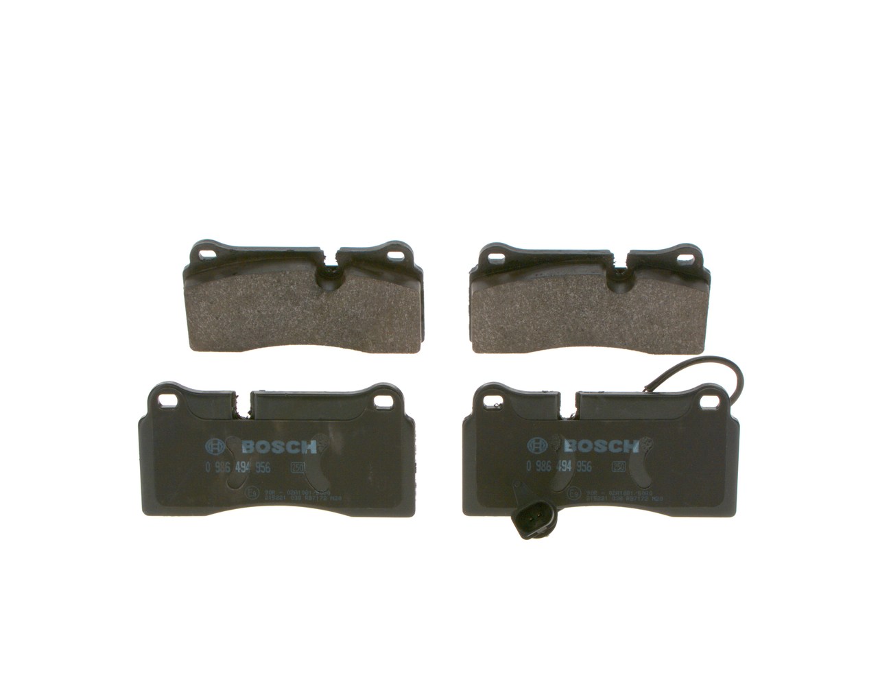 Brake Pad Set, disc brake (Rear axle)  Art. 0986494956