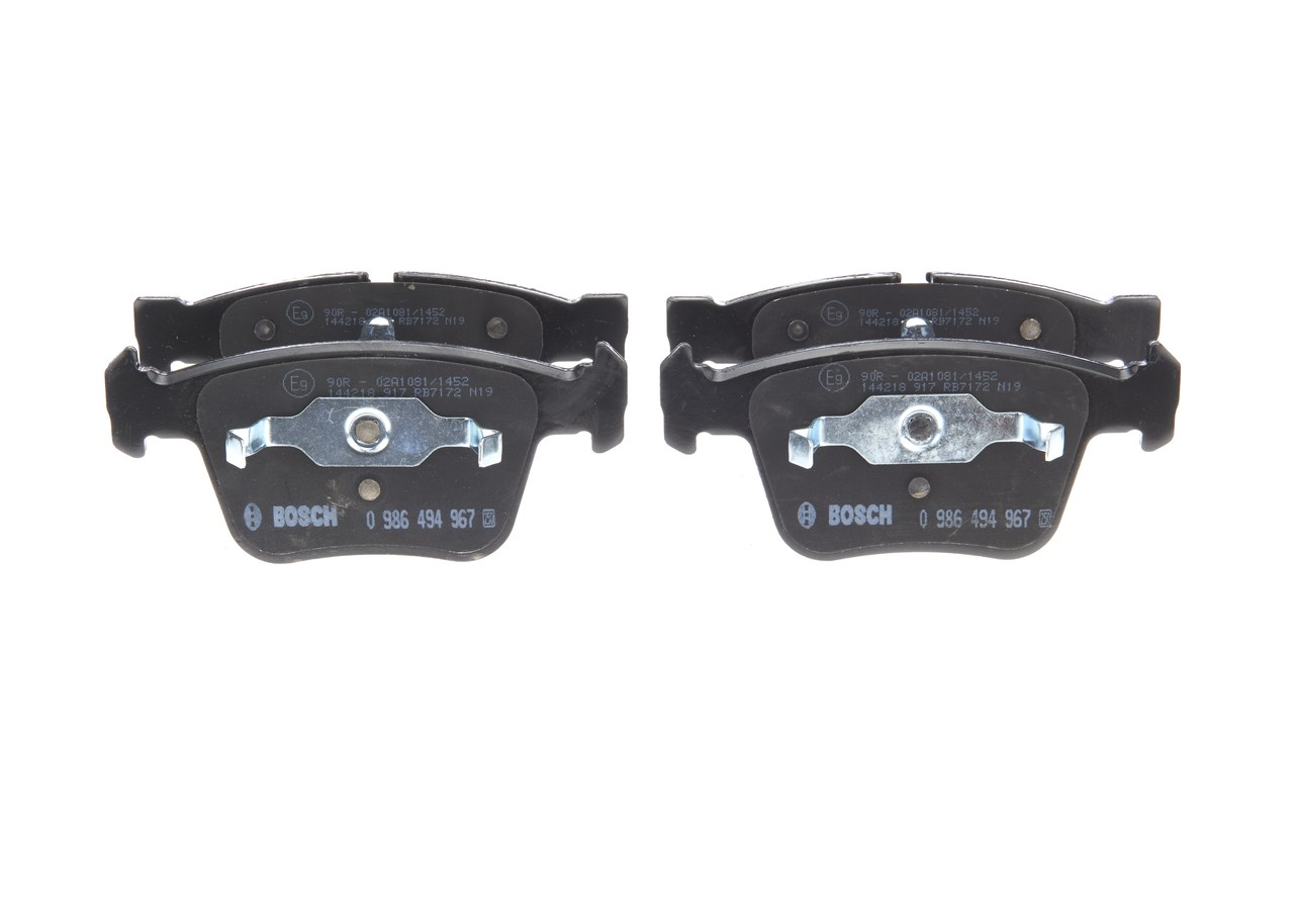 Brake Pad Set, disc brake (Rear axle)  Art. 0986494967