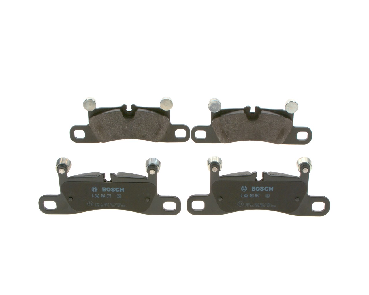 Brake Pad Set, disc brake (Rear axle)  Art. 0986494977