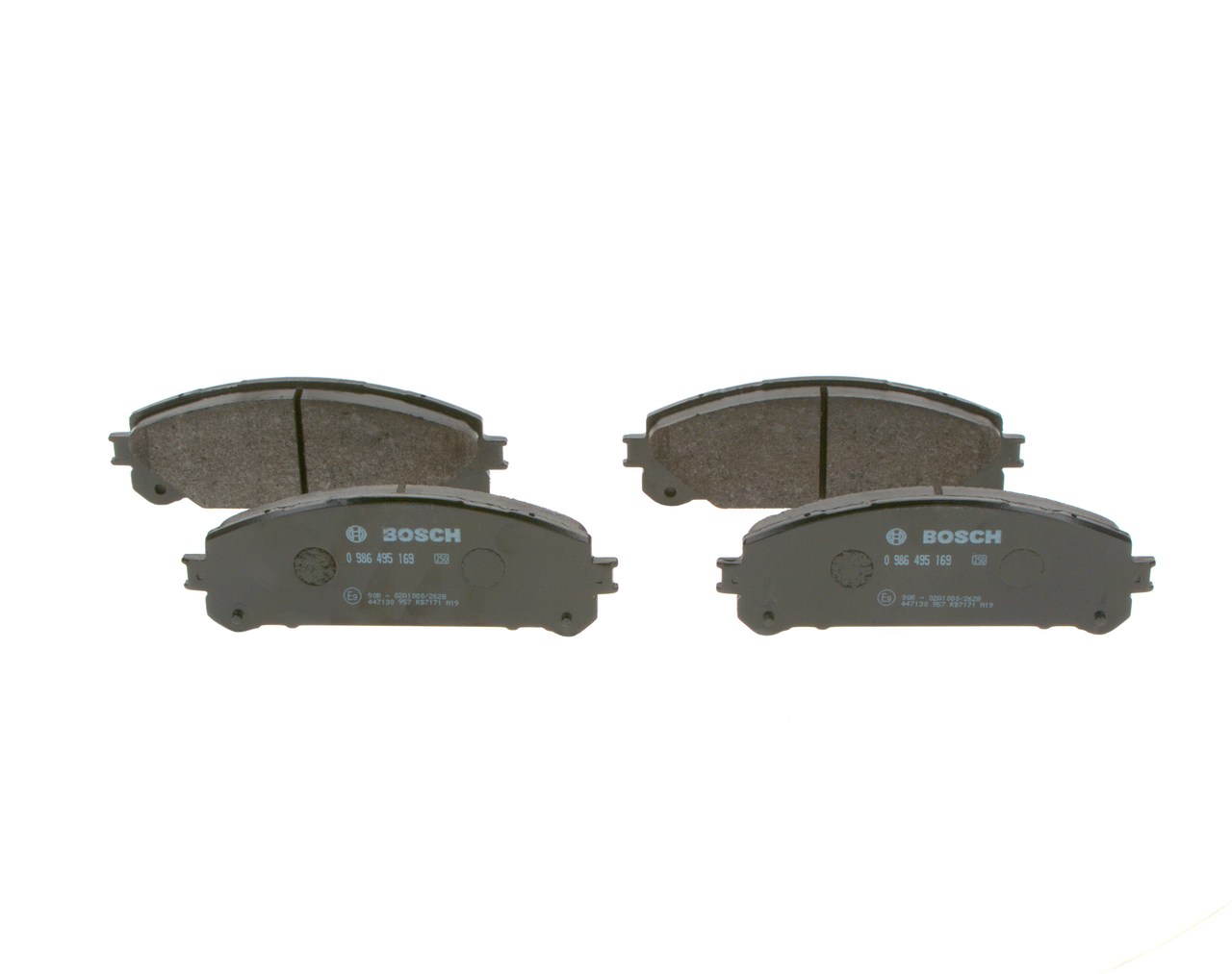 Brake Pad Set, disc brake (Front axle)  Art. 0986495169