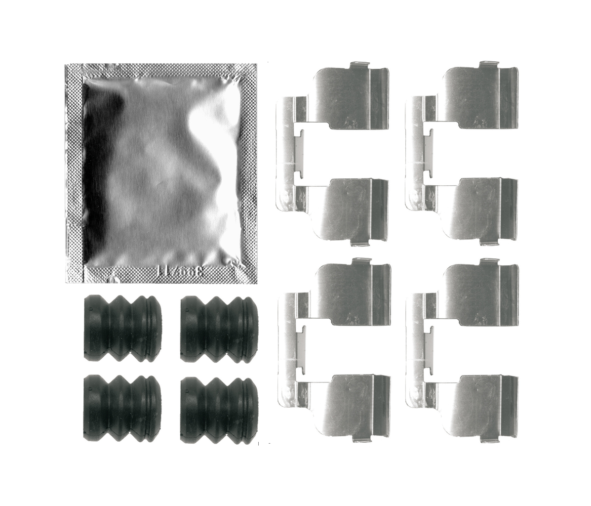 Accessory Kit, disc brake pad (LUCAS/TRW)  Art. 1987474749