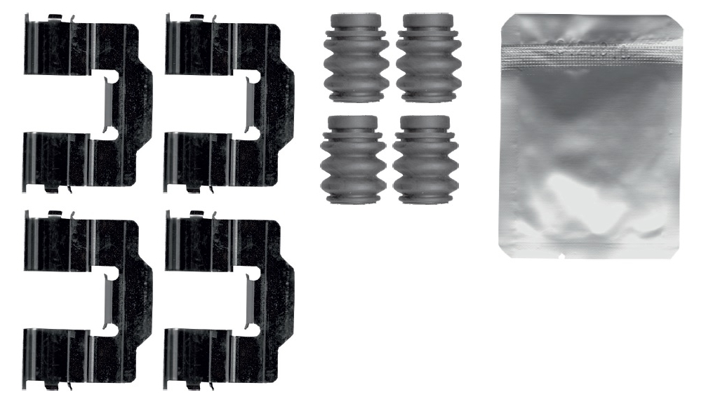 Accessory Kit, disc brake pad (Front axle)  Art. 1987474752