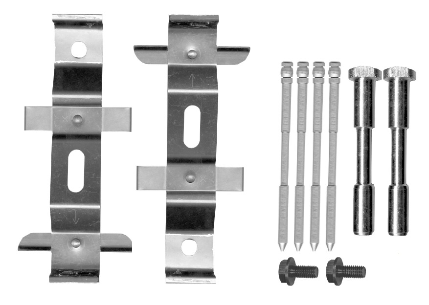 Accessory Kit, disc brake pad (Front axle)  Art. 1987474759