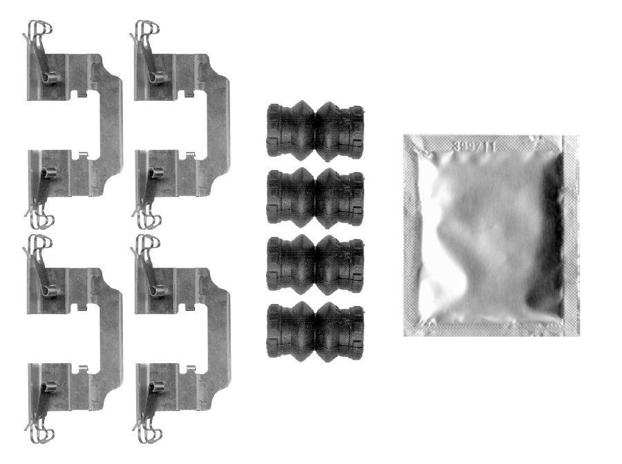 Accessory Kit, disc brake pad  Art. 1987474768