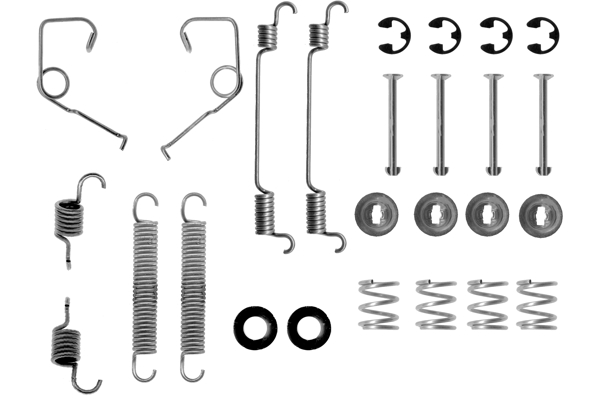 Accessory Kit, brake shoes (Rear axle)  Art. 1987475138