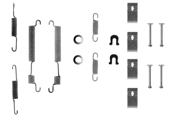 Accessory Kit, brake shoes (Rear axle)  Art. 1987475176