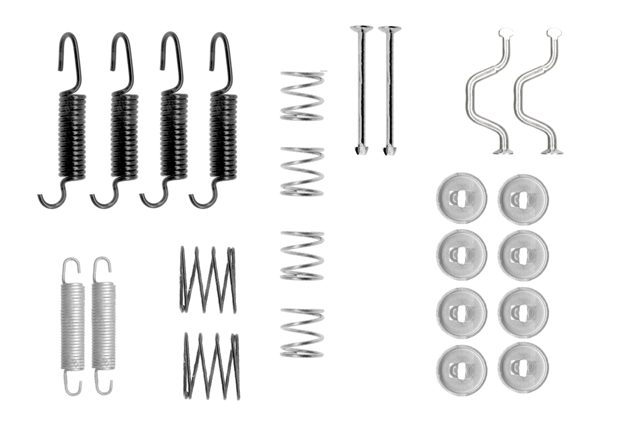 Accessory Kit, parking brake shoes (Rear axle)  Art. 1987475291