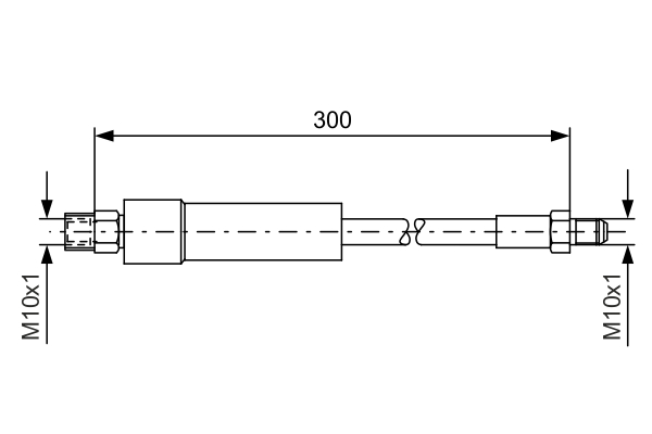 Brake Hose (Front axle)  Art. 1987476074