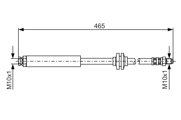 Brake Hose (Front axle)  Art. 1987476079