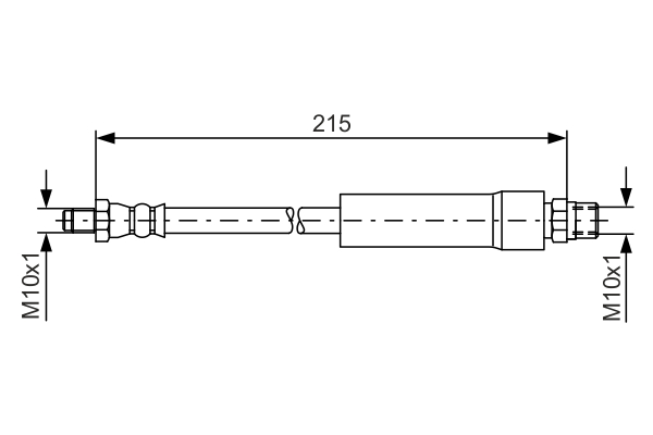 Brake Hose (Rear axle)  Art. 1987476142