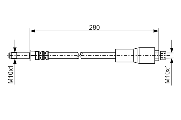 Brake Hose (Rear axle)  Art. 1987476173