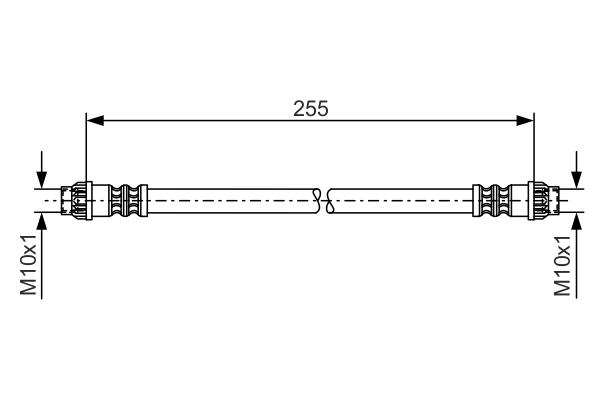 Brake Hose (Rear axle)  Art. 1987476178