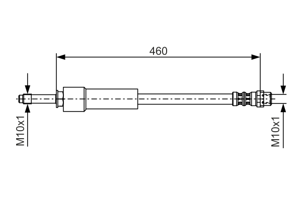 Brake Hose (Front axle)  Art. 1987476297