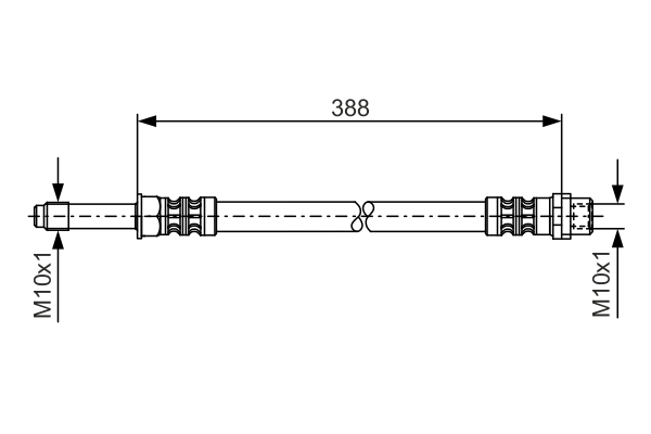 Brake Hose (Rear axle)  Art. 1987476300