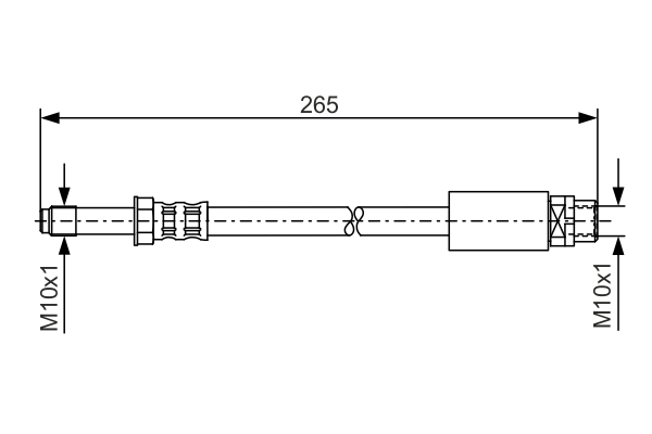 Brake Hose (Rear axle)  Art. 1987476359